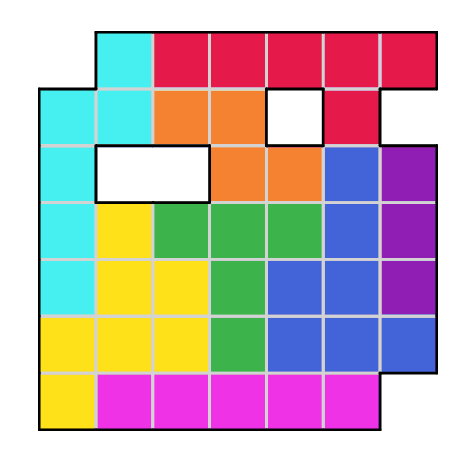 SquareBlocks puzzle solution