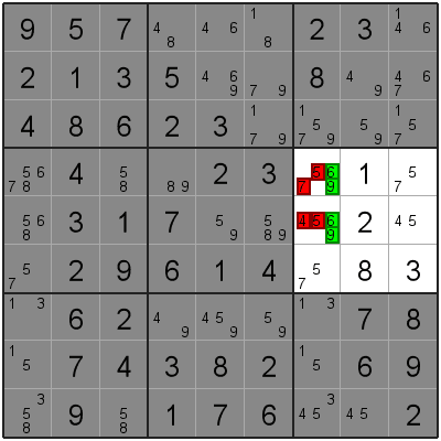 Hidden pairs